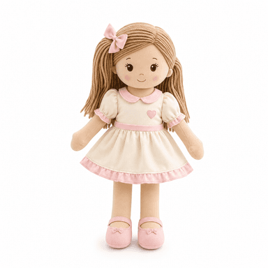 Daisy Mae Soft Doll, 14 Inch on a white background